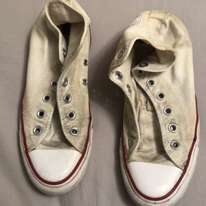 White High Top Converse